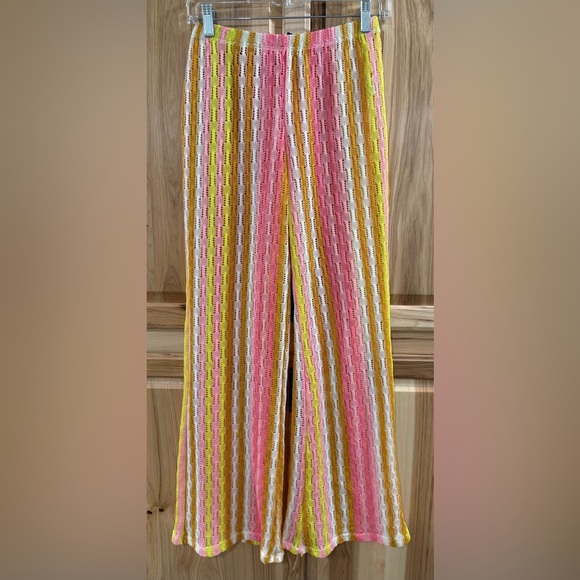 Wild Fable Crochet Striped Boho Beach Cover Up Bottoms Size XS - Picture 1 of 11